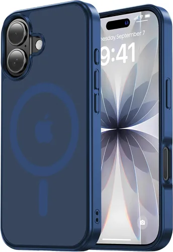 Miniatura 133 de Tigowos Magnetic Guardian - Funda diseñada para iPhone 11 Pro [probada en caídas de grado de 10 pies y compatible con MagSafe] Funda delgada Negro