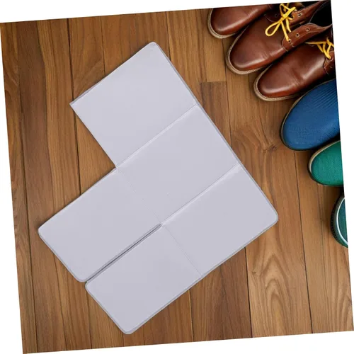 Miniatura 6 de Cabilock Foldable Ironing Board with Heat Resistant Iron Rest Pad Portable Compact Space-Saving Travel Iron Mat for Home and Vacation Use Design