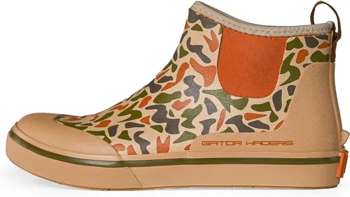 Miniatura 27 de Gator Waders Botas de campamento para hombre, zapatos impermeables hasta el tobillo para lluvia y barro, pesca, caza y ropa de campamento