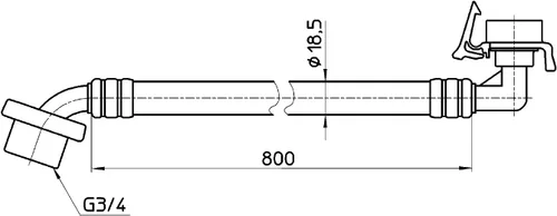 Miniatura 6 de SANEI(旧社名:三栄水栓製作所) PT1700-1-0.8