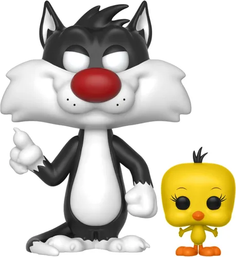 Miniatura 2 de Funko Pop! Animation: Looney Tunes - Juguete coleccionable de Sylvester & Tweety