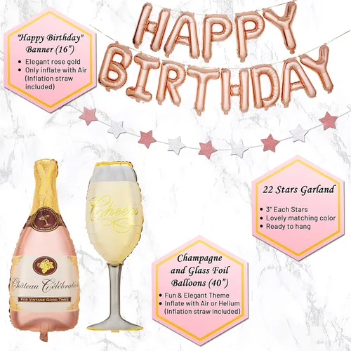 Miniatura 3 de PartyHooman Decoraciones de cumpleaños número 30 para mujer con banda de cumpleaños número 30 y tiara de diamantes de imitación Globos