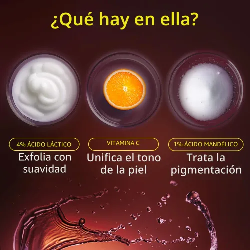 Miniatura 4 de Chemist at Play Desodorante Roll-On para Axilas con 5% AHA Ácido Láctico y Mandélico Previene el Olor, Ilumina la Piel y Exfolia las Axilas