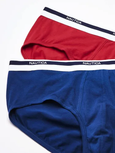 Miniatura 2 de Nautica Paquete múltiple de calzoncillos elásticos de algodón para hombre