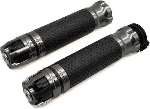 Miniatura 3 de Manillar de motocicleta universal 22 0.945 in CNC manillar de motocicleta Agarres extremos para Kawasaki GTR1400 Z1000SX H2R KLZ1000 para Versys