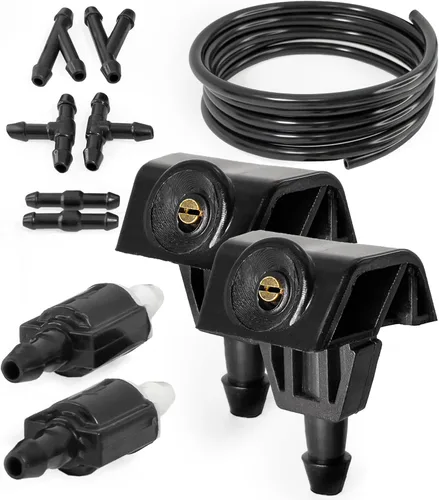 Click&Fit Boquillas para limpiaparabrisas compatibles con Nissan Rogue 2008-2021, Murano Z51 2007-2016, Leaf 2010-2024, Juke Note – Los chorros de