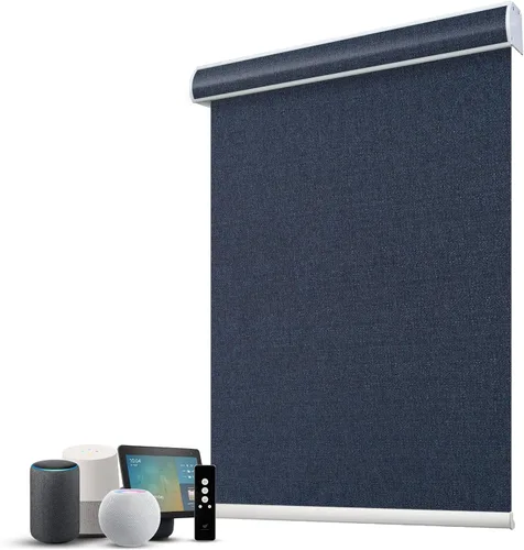 Miniatura 59 de SmartWings Persianas Motorizadas con Filtro de Luz, Compatible con Matter Thread Homekit Z-Wave Alexa Google, Persianas con 70% de Opacidad Safari