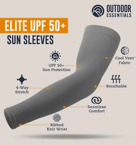 Miniatura 6 de Mangas de compresión de enfriamiento para hombres y mujeres, con protección solar UV UPF 50, paquete múltiple, mangas protectoras de brazos