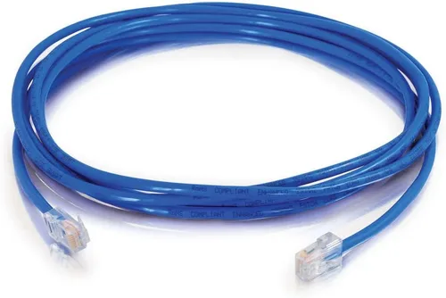 Miniatura 101 de C2G 24494 Cable cruzado Cat5e - Cable de conexión de red sin blindaje sin arranque, naranja (3 pies, 3.0 ft)