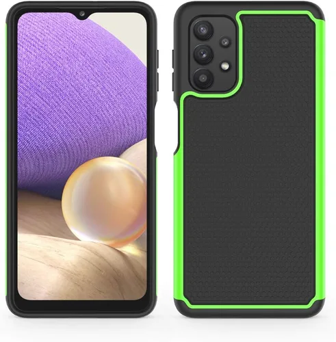 Miniatura 2 de Funda de teléfono a prueba de golpes para Samsung Galaxy A32 5G (6.5", 2021) [Verde]