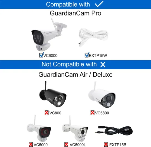 Miniatura 9 de CasaCam Sistema de cámara de seguridad inalámbrica Monitor de pantalla táctil de 10.1 pulgadas, 4 cámaras de reflector 2K Interior/exterior, sin
