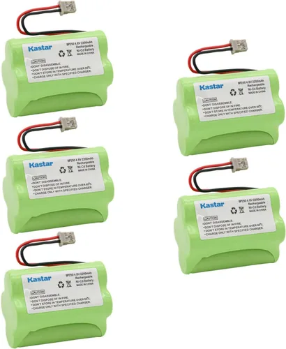 Miniatura 8 de Kastar Paquete de 1 batería de repuesto de Ni-CD de 4.8 V 2200 mAh para Uniden Bearcat Sportcat BBTY0356001, BP-120, BP120, BP-150, BP-180, BP180