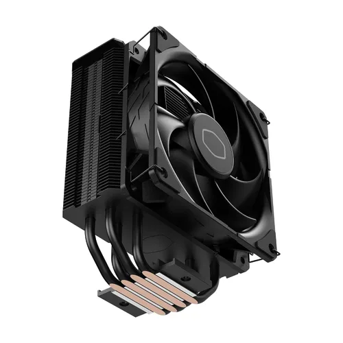 Miniatura 15 de Cooler Master Hyper 212 Enfriador de aire para CPU negro, ventilador PWM SickleFlow 120 Edge, cubierta superior de aluminio, 4 tubos disipadores