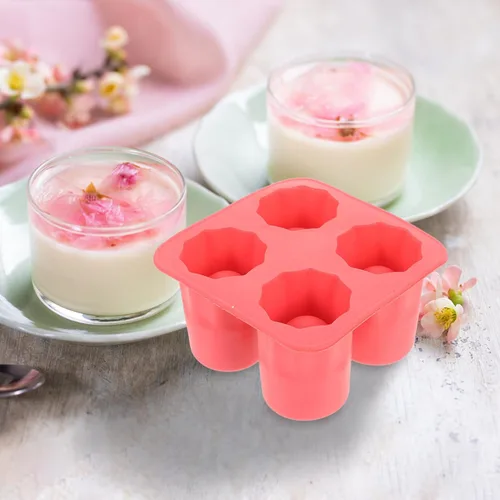 Miniatura 3 de Bandeja de cubitos de hielo de silicona, molde para cubitos de hielo, bandeja de hielo, bandejas para cubitos de hielo