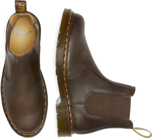 Miniatura 8 de Dr. Martens Botas Chelsea unisex, color marrón oscuro, Crazy Horse, 12 US para hombre