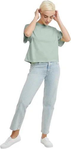 Miniatura 14 de Hanes Camiseta corta para mujer con cuello redondo para mujer