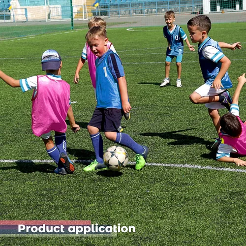 Miniatura 4 de Boyiee Chalecos de Scrimmage, Camisetas de Malla de Nylon para Práctica de Equipo Juvenil para Deportes Baloncesto Fútbol Fútbol Americano