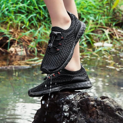 Miniatura 3 de DOUSSPRT Zapatos de agua para niños y niñas, secado rápido, playa, deportes, natación, piscina, zapatos acuáticos para niños pequeños, niños grandes