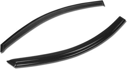 Miniatura 34 de Auto Dynasty 4 unidades de cinta en la visera de ventilación de ventana, deflector, protector de lluvia compatible con Nissan Maxima 2004-2008