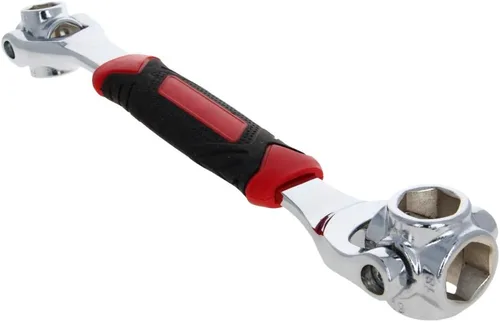 Miniatura 8 de Utoolmart Llave de vaso universal, herramienta multifunción con cabezal giratorio de 360 grados, herramienta de llave de 8 a 0.748 in