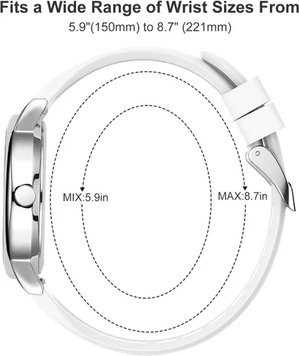 Miniatura 5 de GOLDEN HOUR Reloj de enfermera impermeable para profesionales médicos, estudiantes, mujeres y hombres, esfera luminosa de fácil lectura, 24 horas