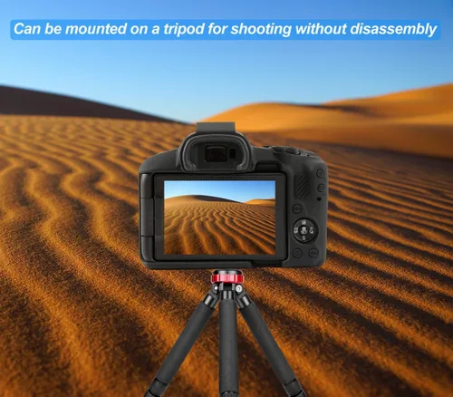 Miniatura 7 de Pocoukate Funda para cámara Canon EOS R50, funda protectora de silicona suave con protector de pantalla Accesorios para Canon EOS R50 Funda