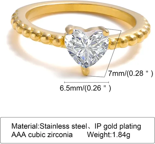 Miniatura 2 de Personalized Matching Rings for Couples Stainless Steel Promise Rings for Couples Set with 2 Rings Engraved Inside and Outside Ring for Men and