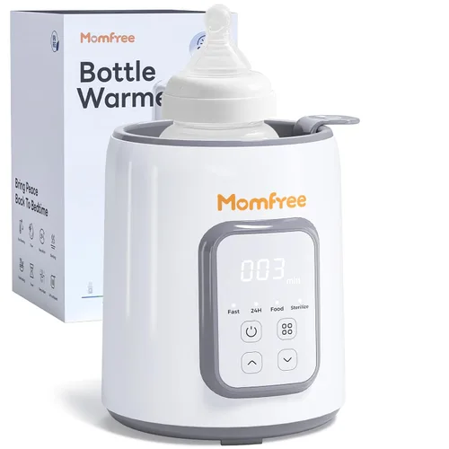 Miniatura 11 de Calentador de biberones, calentador rápido de biberones 8 en 1 para leche materna y fórmula, artículos esenciales para la alimentación del bebé