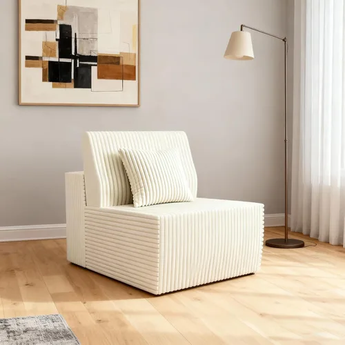 Sofá modular sin huesos, sofá modular Cloud con diván en forma de L, sofás tapizados modernos para sala de estar y dormitorio, no requiere montaje