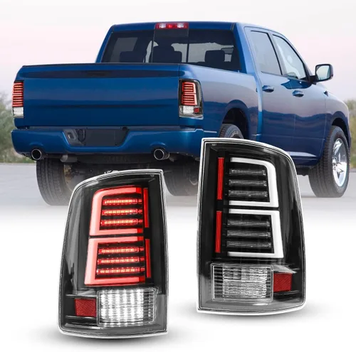 Miniatura 9 de CPW Luces traseras LED para Dodge Ram 1500/2500/3500 2019 Ram 1500-2018 2019 Ram 1500 Classic luces traseras lámpara trasera secuencial DRL