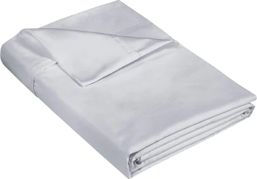 Miniatura 24 de Royale Linens Sábana encimera de 300 hilos de 100 % algodón peinado de fibras largas, súper suave, sábanas encimera, la sábana encimera