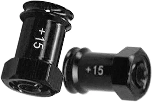 Miniatura 5 de kingsea Juego de 4 adaptadores hexagonales de aleación de aluminio de 0.472 in (+0.591 in) compatible con Traxxas 1/16 Mini E-Revo, Mini Slash, Mini