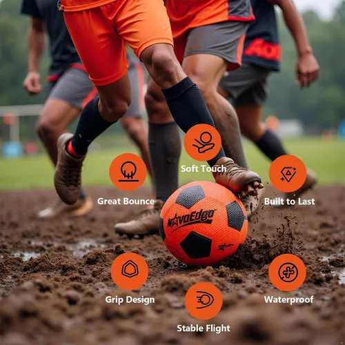 Miniatura 5 de Balón de fútbol que brilla en la oscuridad Balón LED recargable USB-C que se ilumina Tamaño oficial 5 para niños y adultos Regalo para niños