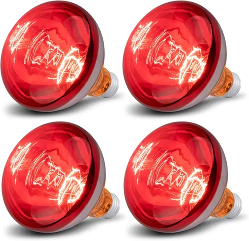 Miniatura 8 de Bombillas de lámpara de calor de 250 vatios, bombillas de calor R40 para pollos, bombillas reflectoras infrarrojas para calentador de criadera