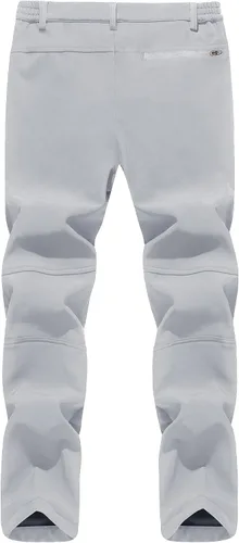 Miniatura 3 de TACVASEN Pantalones de esquí de nieve para hombre, pantalones de snowboard resistentes al agua, pantalones de senderismo con forro polar