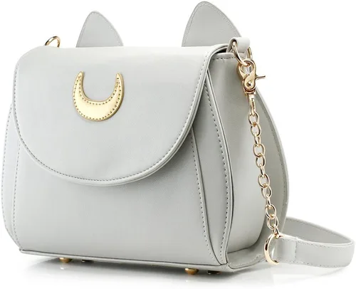 Miniatura 2 de Oct17 Moon Luna Design Monedero Kitty Cat Satchel bolso de hombro diseñador mujeres bolso Tote PU cuero Sailer
