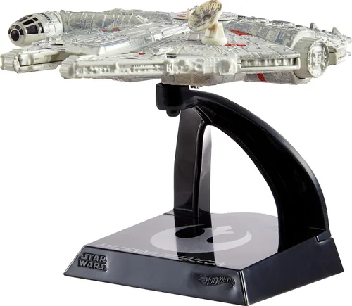 Miniatura 8 de Hot Wheels Star Wars Starships Selecciona la nave de Boba Fett, réplica coleccionable premium con parte móvil y soporte de exhibición