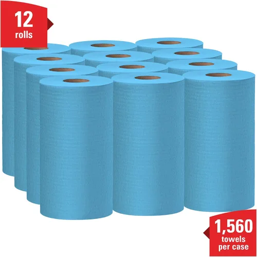 Miniatura 2 de WypAll GeneralClean X60 - Toallitas de limpieza multitarea (35411), toallas fuertes y absorbentes, color azul