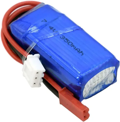 Miniatura 8 de 2 unids 7.4 V 2S 350 mAh 20C LiPo batería JST enchufe para RC modelo micro avión helicóptero Quadcopter Drone
