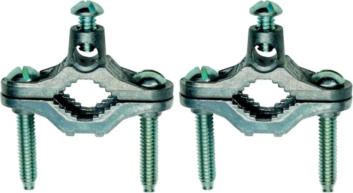 Miniatura 5 de Sigma Engineered Solutions ProConnex 49160 Abrazadera de tierra de zinc de 1/2 a 1 pulgada, 1 paquete
