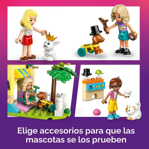 Miniatura 3 de LEGO Friends Tienda de Accesorios para Mascotas Set de juego de simulación, juguete de construcción para niños, niñas y niños, edades 6+, con 3