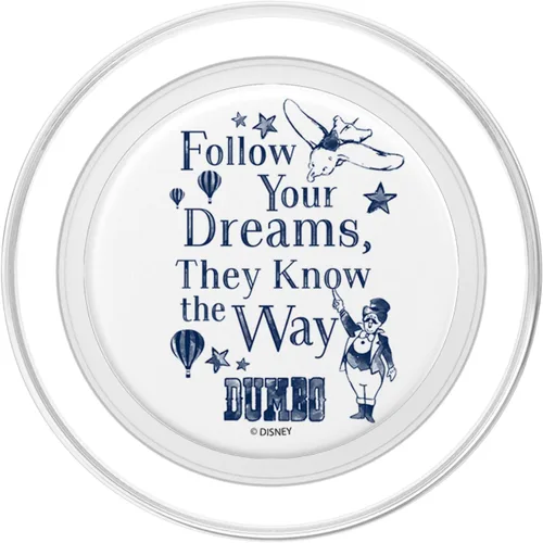 Miniatura 2 de Disney Dumbo Follow Dreams Text PopSockets MagSafe PopGrip para iPhone
