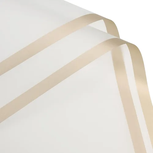 Miniatura 13 de MECCANIXITY 10 piezas de papel de regalo de flores con borde dorado, turquesa, 22.8 x 22.8 pulgadas, impermeable, para suministros de ramo