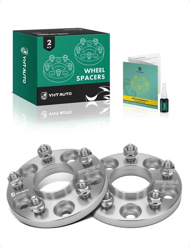 Miniatura 13 de YHTAUTO 5x4.5 Espaciadores de Rueda 1 Pulgada Centrados en Buje, Compatibles con Modelos Nissan e Infiniti, Altima, GTR, G35, M56, Q50 5x114.3 mm