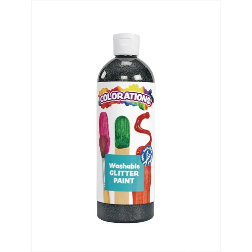 Miniatura 12 de Colorations Pinturas con purpurina lavables sin parabenos para niños, juego de 11, 16 onzas cada una, no tóxicas y fabricadas en los Estados Unidos.