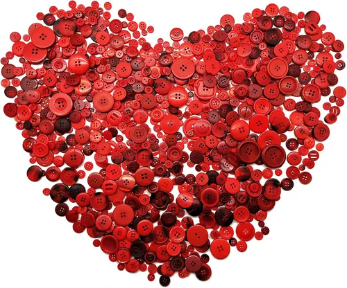 Miniatura 14 de 600-700Pcs Botones de Navidad para manualidades, surtidos en rojo, blanco y verde, botones de Navidad para costura, manualidades, decoración DIY