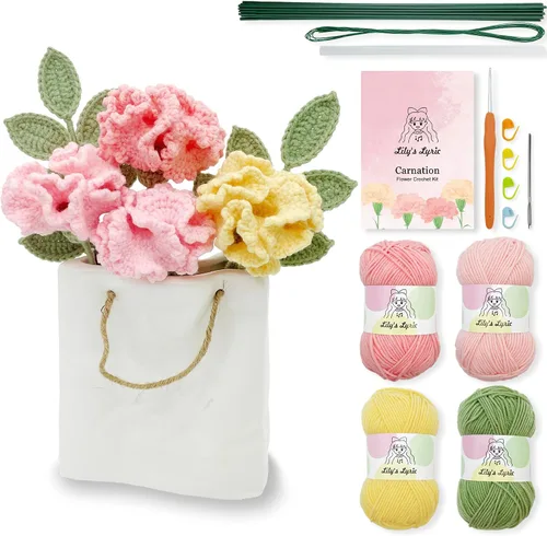 Miniatura 8 de Lily's Lyric Kit de ganchillo y manualidades Cactus Love Tutorial en video paso a paso para adultos adolescentes Idea de regalo