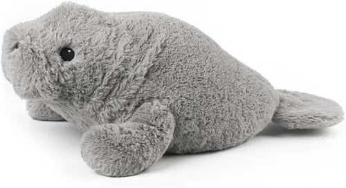 Miniatura 18 de Highland Cow - Animales de peluche para microondas, almohadilla térmica para calambres, alivio del dolor y estrés, calentable y refrigerable