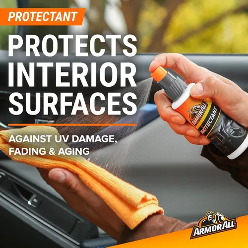 Miniatura 9 de Armor All Kit completo de cuidado del automóvil de 5 piezas, limpiador de interiores y exteriores todo en uno, espuma de neumáticos, spray de vidrio