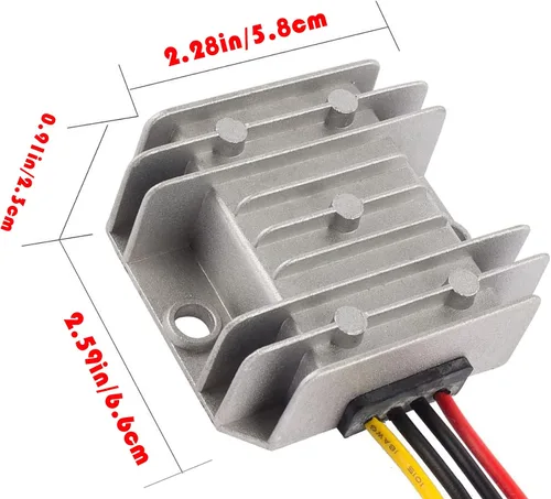 Miniatura 5 de Convertidor de voltaje DC 8V-40V a 12V 3A 36W, regulador de voltaje de convertidor de impulso, adaptador de potencia reductor de voltaje, módulo
